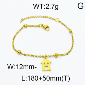 SS Gold-Plated Bracelets 5B2000213baka-368