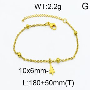 SS Gold-Plated Bracelets 5B2000214baka-368