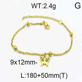 SS Gold-Plated Bracelets 5B2000218baka-368