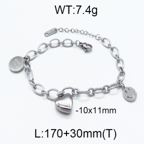 SS Steel Bracelets 5B2000219vbnl-362