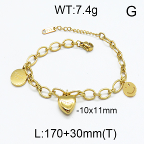 SS Gold-Plated Bracelets 5B2000220abol-362