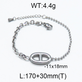 SS Steel Bracelets 5B2000222vbmb-362