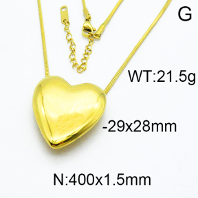 SS Gold-Plated Necklaces 5N2000141bhva-669