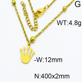SS Gold-Plated Necklaces 5N2000149ablb-368