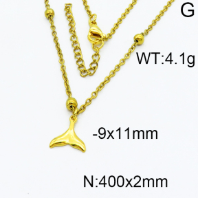 SS Gold-Plated Necklaces 5N2000157ablb-368
