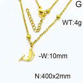 SS Gold-Plated Necklaces 5N2000159ablb-368