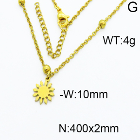 SS Gold-Plated Necklaces 5N2000161ablb-368