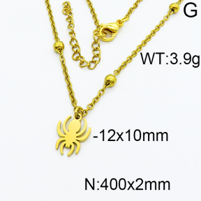 SS Gold-Plated Necklaces 5N2000164ablb-368