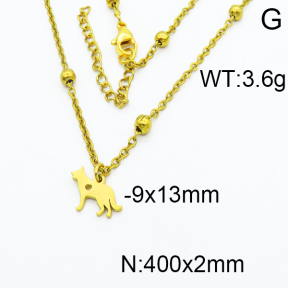 SS Gold-Plated Necklaces 5N2000174ablb-368