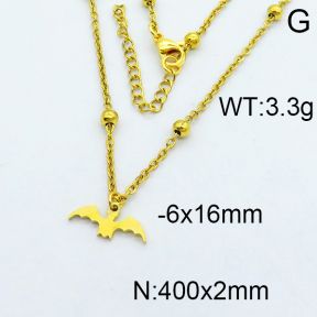SS Gold-Plated Necklaces 5N2000180ablb-368