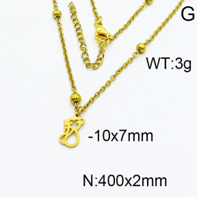 SS Gold-Plated Necklaces 5N2000188ablb-368
