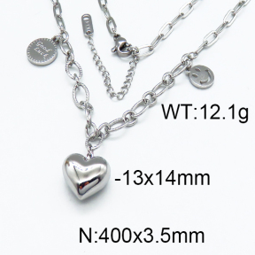 SS Steel Necklaces 5N2000189vbnl-362