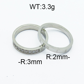 SS Crystal Stone Rings 6#--9# 5R4000081bbov-328