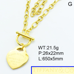 Tiffany & Co SS Necklaces PN0136391vhkb-488