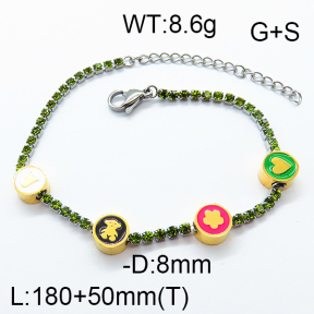 SS Bear Bracelets TB6001139aivb-317