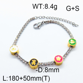 SS Bear Bracelets TB6001140aivb-317