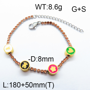 SS Bear Bracelets TB6001142aivb-317