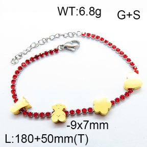 SS Bear Bracelets TB6001143vhov-317