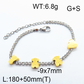 SS Bear Bracelets TB6001146vhov-317