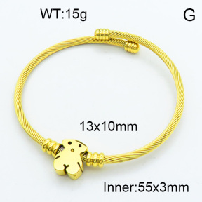 SS Bear Bangles TZ3001271bbov-423