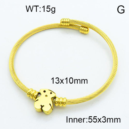 SS Bear Bangles TZ3001271bbov-423