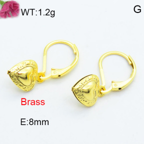 Brass Dangle Earring F3E200191avja-J125