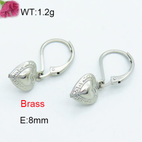 Brass Dangle Earring F3E200192avja-J125