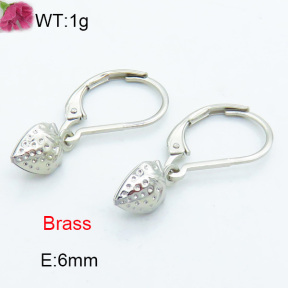 Brass Dangle Earring F3E200234avja-J125