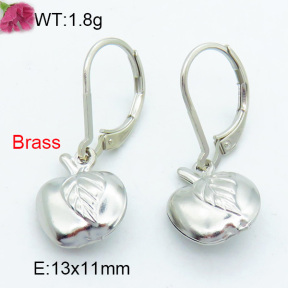 Brass Dangle Earring F3E200255avja-J125