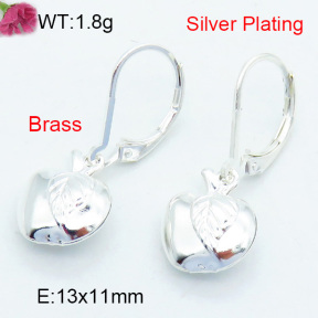 Brass Dangle Earring F3E200256avja-J125