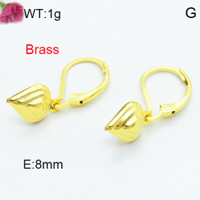 Brass Dangle Earring F3E200290avja-J125