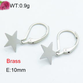 Brass Dangle Earring F3E200309avja-J125