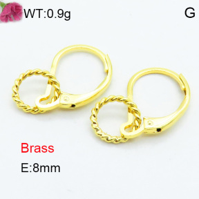 Brass Dangle Earring F3E200311avja-J125