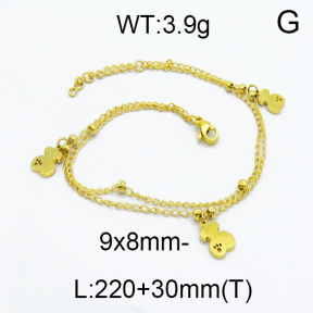 SS Bear Bracelets 5B2000147vbll-642