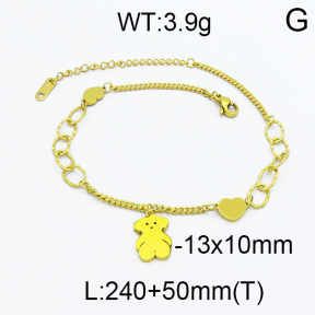 SS Bear Bracelets TA5000001abol-341