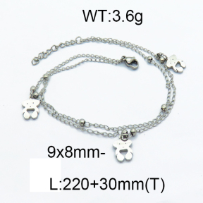 SS Bear Bracelets TB5000001aakl-642