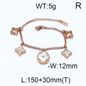 SS Stone Bracelets 5B4000103ahlv-488
