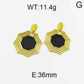 SS Stone Dangle Earring 5E4000202ablb-698