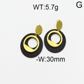 SS Stone Dangle Earring 5E4000209ablb-698