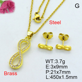 Brass Micro Pave Set F3S007926vhha-J22