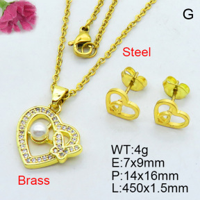 Brass Micro Pave Set F3S007929vhha-J22