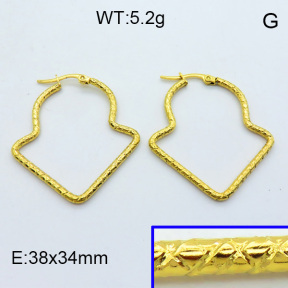 SS Hoop Earring 3E2004287aahm-703