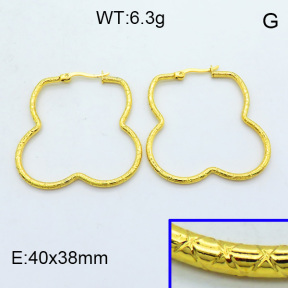 SS Hoop Earring 3E2004288aahm-703