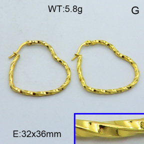 SS Hoop Earring 3E2004297aaho-703