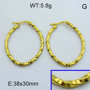 SS Hoop Earring 3E2004299aaho-703