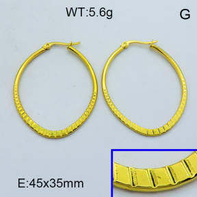 SS Hoop Earring 3E2004300aahl-703