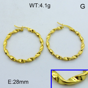 SS Hoop Earring 3E2004305vaia-703