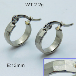 SS Hoop Earring 3E2004320vabp-703