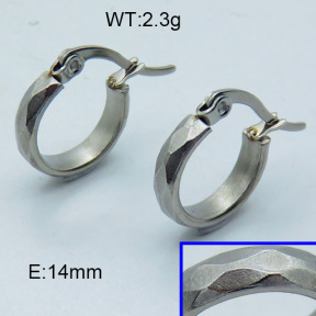 SS Hoop Earring 3E2004323vabp-703