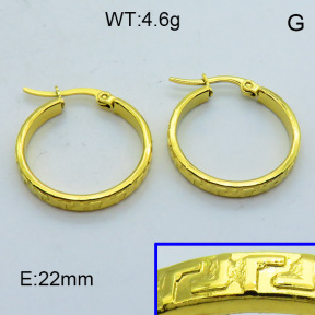 SS Hoop Earring 3E2004338aahi-703